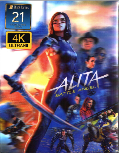 Alita: Battle Angel 3D & 4K XL Double Lenticular SteelBook (BB#21)(Czech)