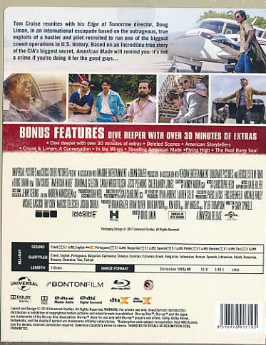 American Made SteelBook (Czech)