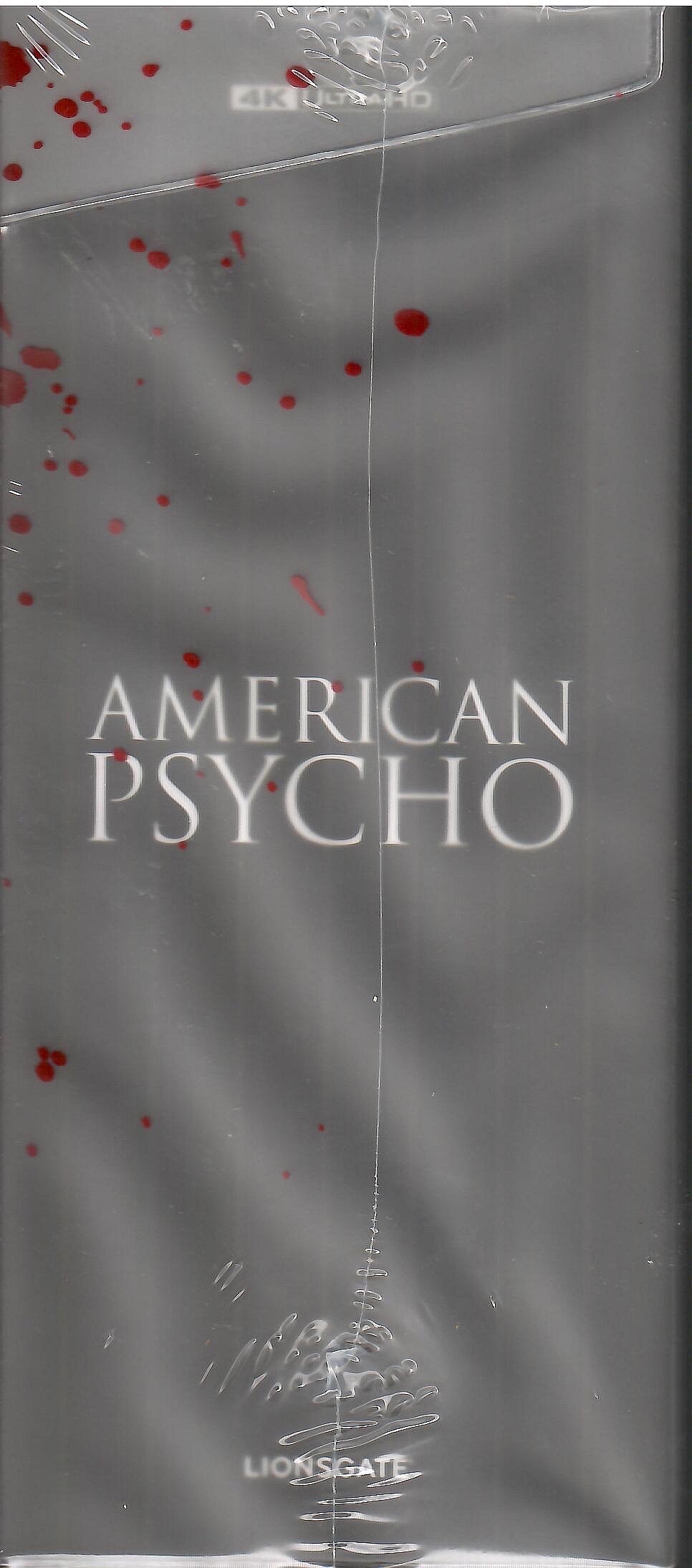 American Psycho 4K 1-Click SteelBook (ME#63)(Hong Kong)