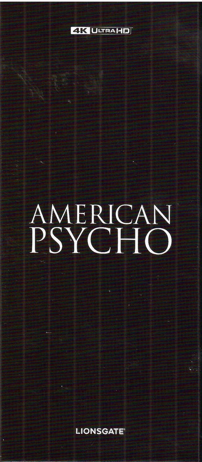 American Psycho 4K 1-Click SteelBook (ME#63)(Hong Kong)