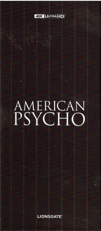 American Psycho 4K 1-Click SteelBook (ME#63)(Hong Kong)