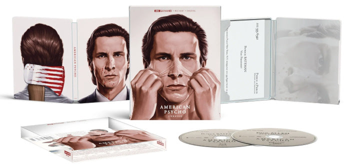 American Psycho 4K SteelBook: Uncut Version (Re-release)(Exclusive)