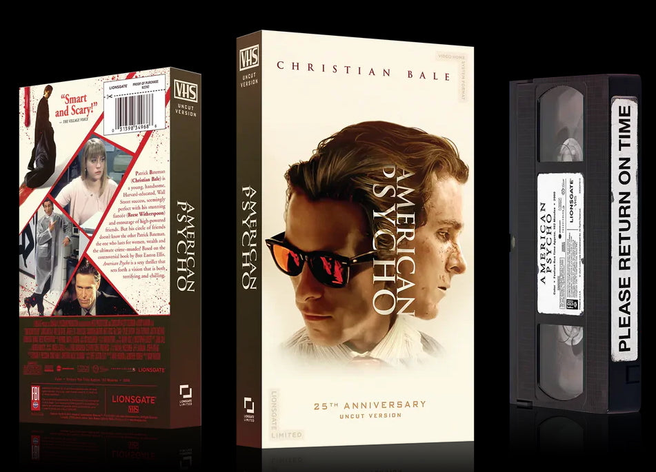 American Psycho: Uncut Version (VHS)(Exclusive)