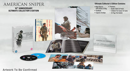 American Sniper 4K Full Slip SteelBook: Ultimate Edition (UK)