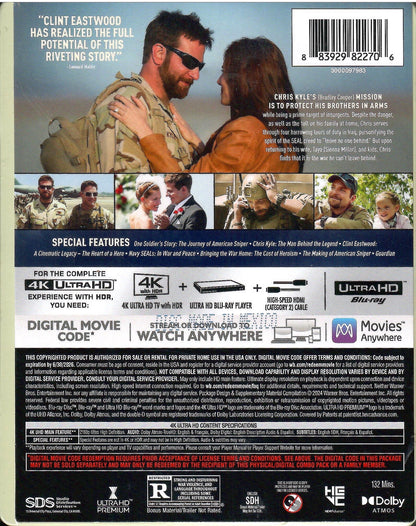 American Sniper 4K SteelBook