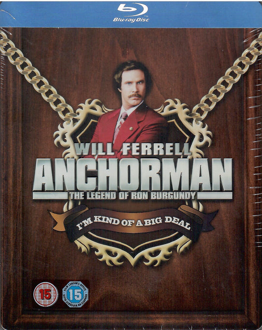 Anchorman: The Legend of Ron Burgundy SteelBook - Unrated (UK)