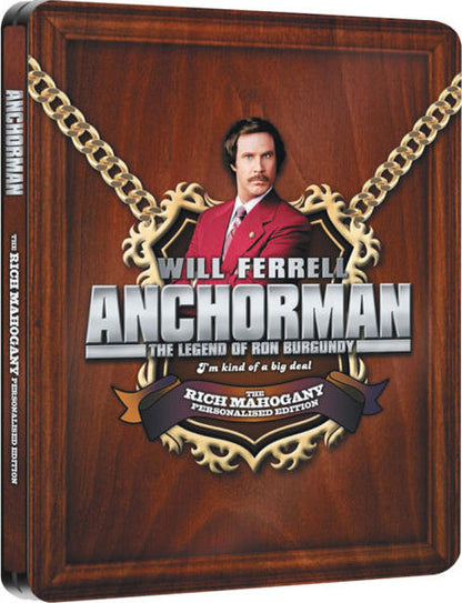 Anchorman: The Legend of Ron Burgundy SteelBook - Unrated (UK)