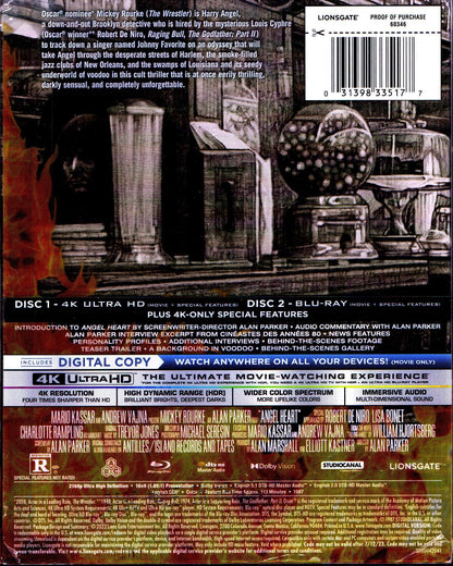 Angel Heart 4K SteelBook (Exclusive)
