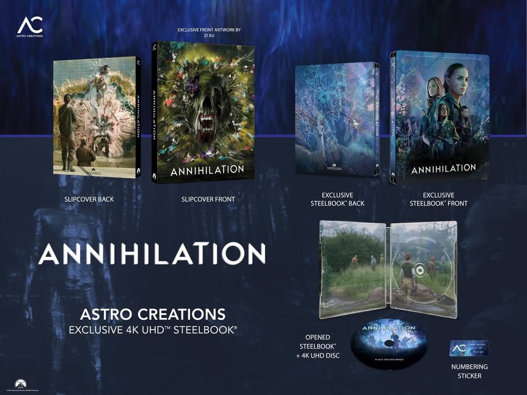 Annihilation 4K Full Slip SteelBook (AC#02)(UK)