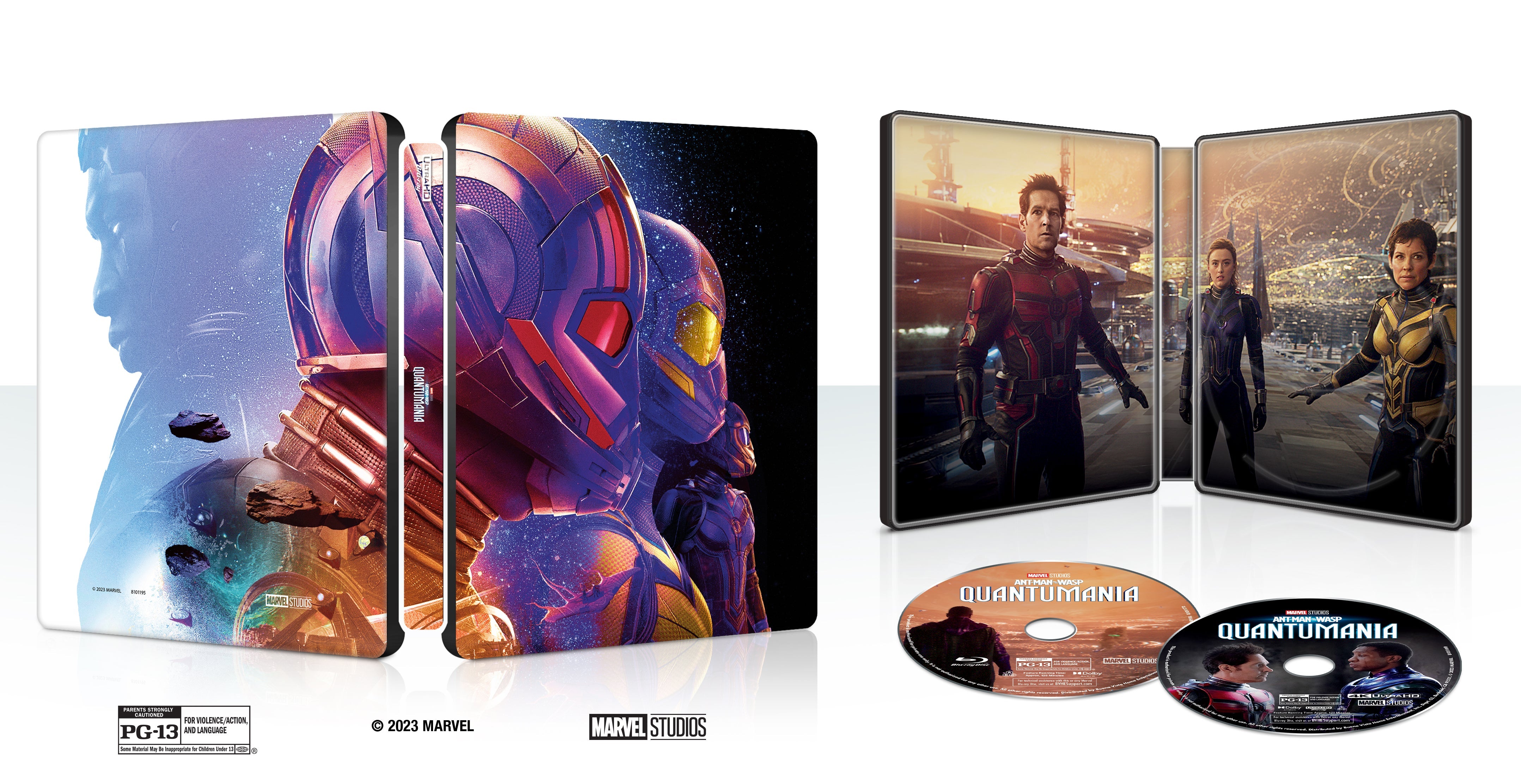 2024 Ant-Man Blu-ray I Best Buy Exclusive Steelbook I Rare and Out of Print I Mint