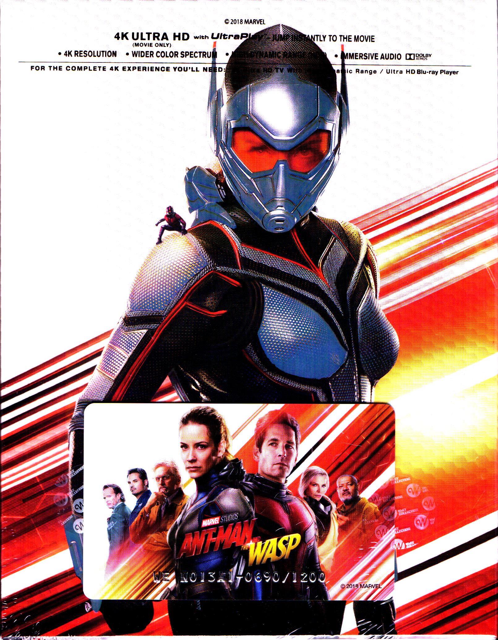 WeET Ant-man outlet and the Wasp Fullslip with steelbook