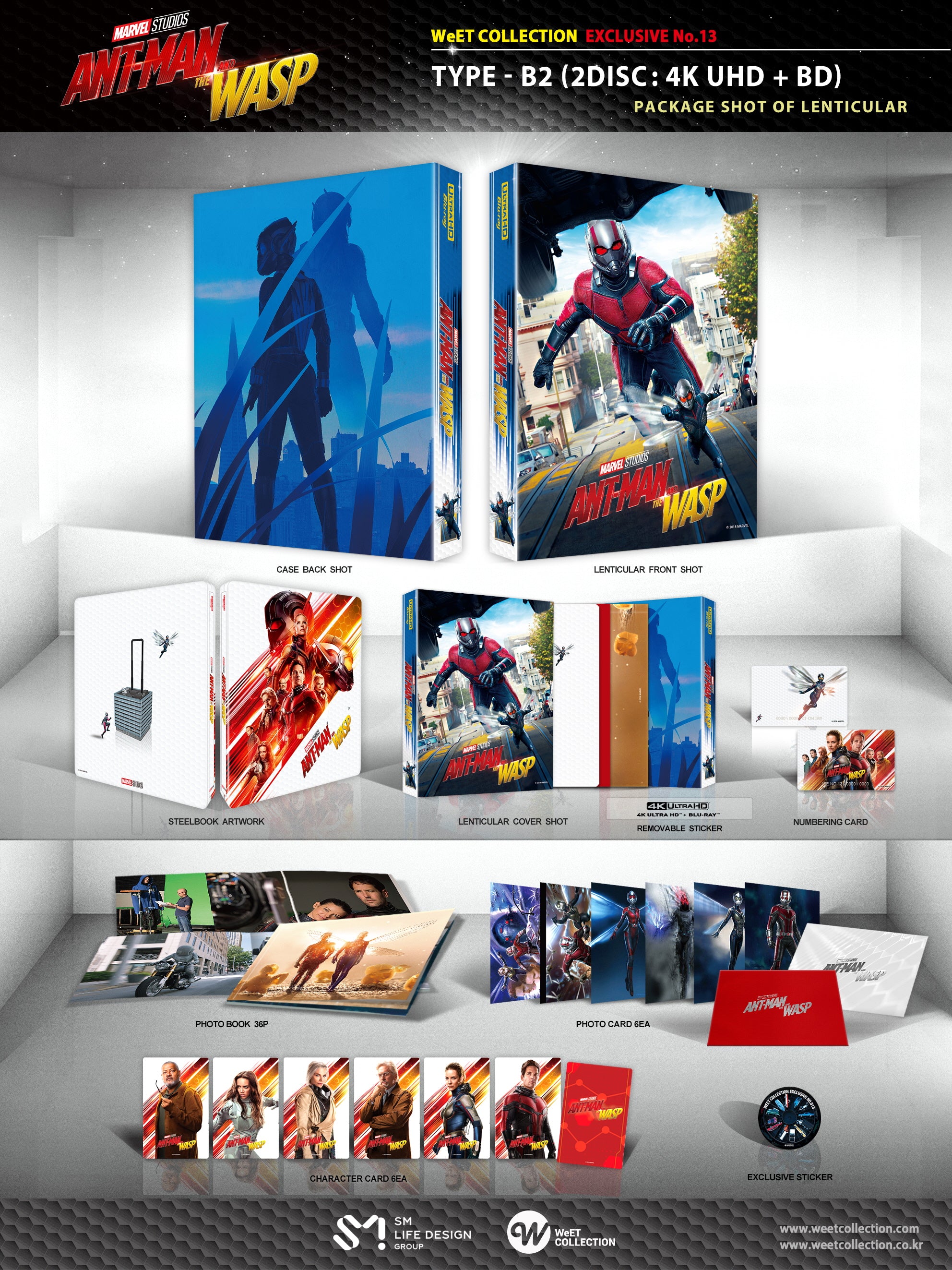 Marvel Ant-Man and Wasp 4K UHD Blu-Ray Digital 2018 Best Buy deals Steelbook + Antman