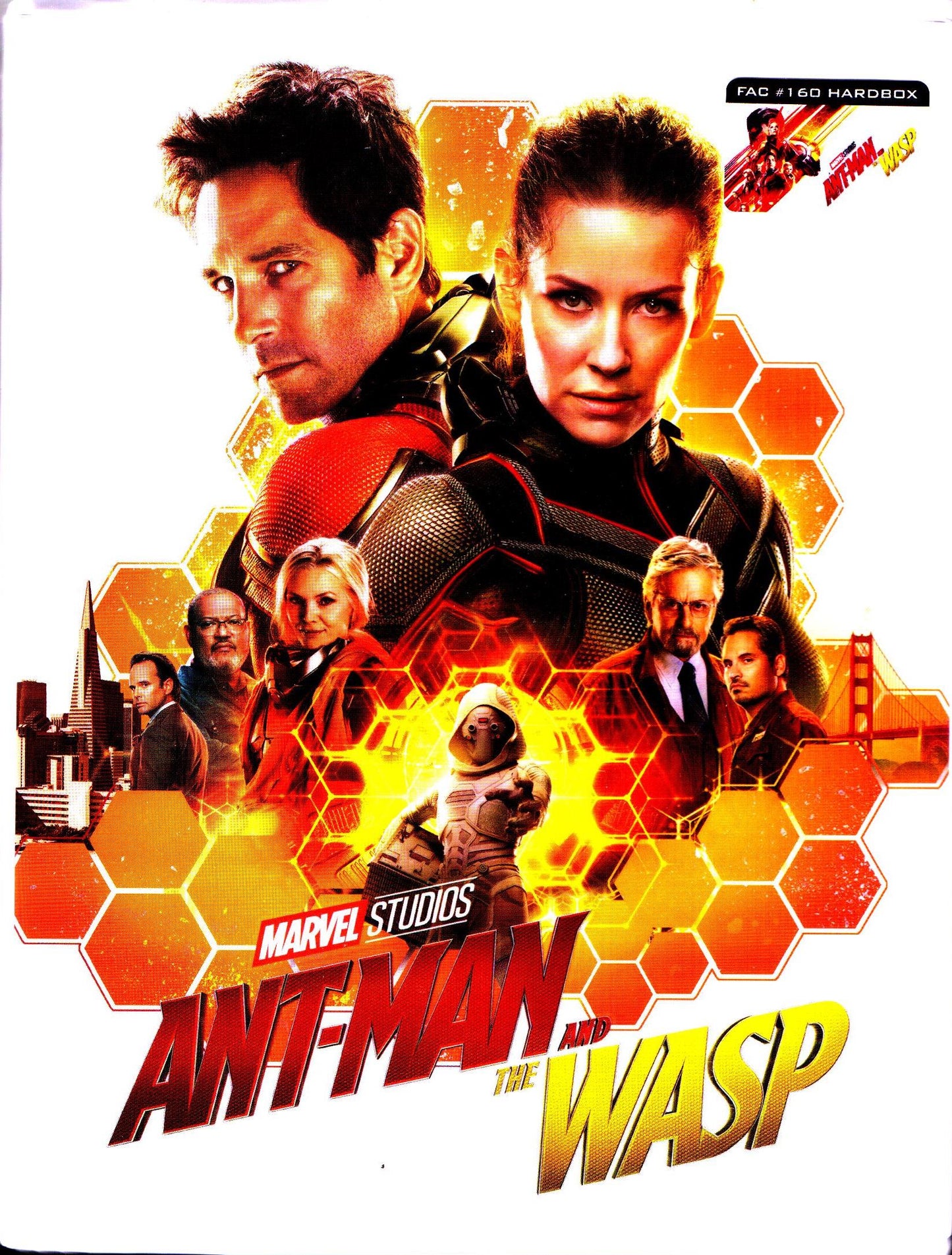 Ant-Man and the Wasp 1-Click SteelBook (FAC#160)(Czech)(EMPTY)(Slip Box)