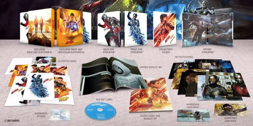 Ant-Man and the Wasp XL Lenticular SteelBook (FAC#160)(Czech)