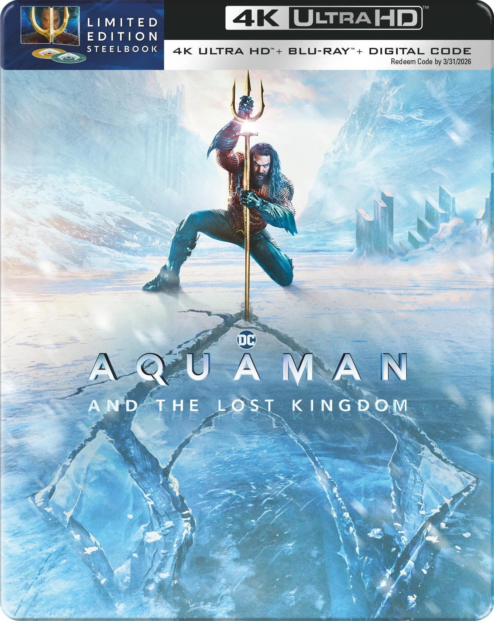 Aquaman top Steelbook 4K