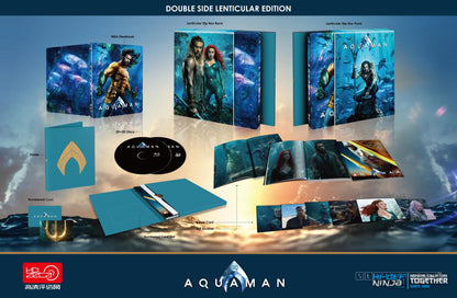 Aquaman 3D Double Lenticular SteelBook (2018)(HDZeta Gold Label)(China)