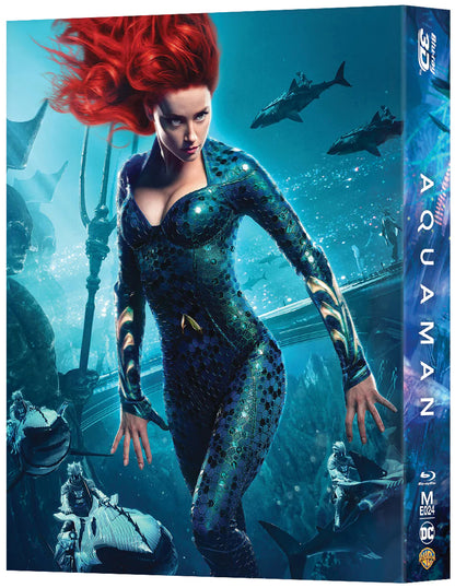 Aquaman 3D Double Lenticular SteelBook (2018)(ME#24)(Hong Kong)