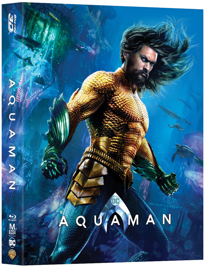 Aquaman 3D Double Lenticular SteelBook (2018)(ME#24)(Hong Kong)