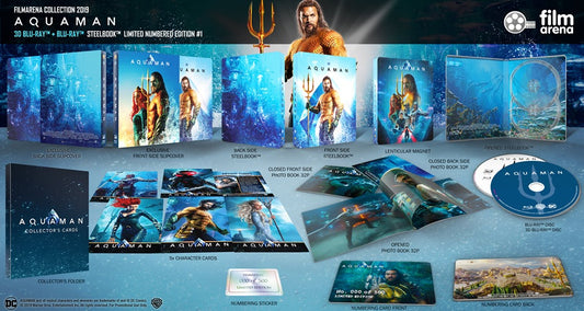 Aquaman 3D Full Slip SteelBook (2018)(FAC#121)(Czech)