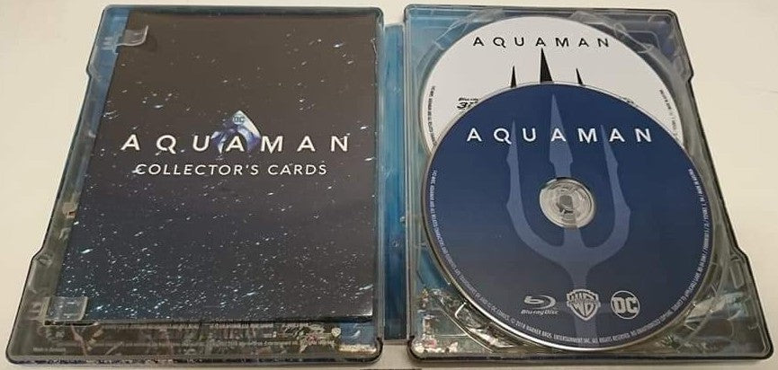 Aquaman 3D + 4K 1-Click SteelBook (2018)(FAC#121)(Czech)