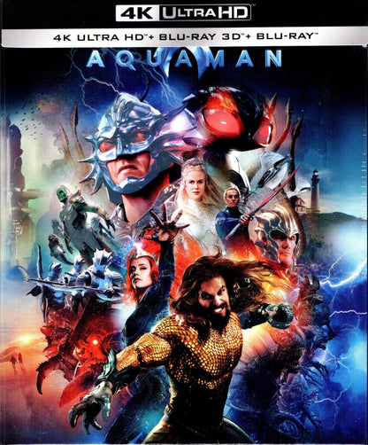 Aquaman 3D + 4K 1-Click SteelBook (2018)(ME#24)(Hong Kong)