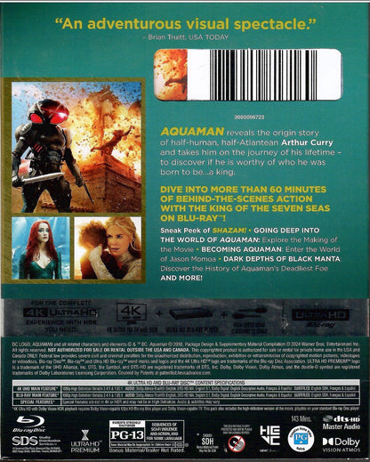 Aquaman 4K: Icon Edition (2018)(Slip)