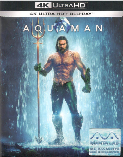 Aquaman 4K Full Slip SteelBook (2018)(ME#24)(Hong Kong)