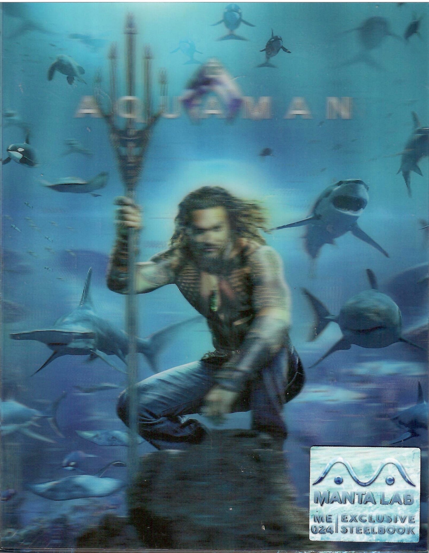 Aquaman 4K Lenticular SteelBook (2018)(ME#24)(Hong Kong)