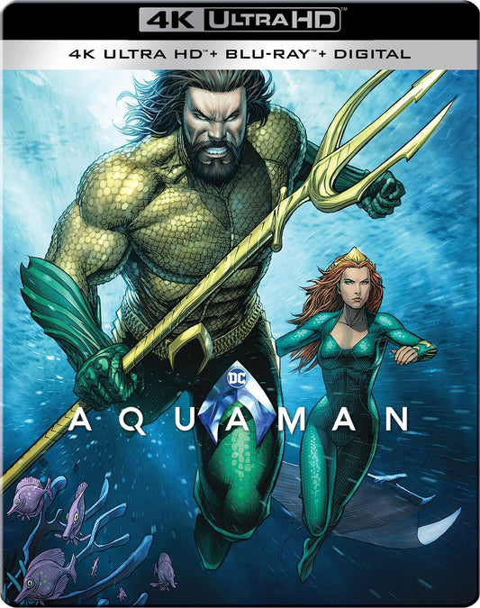 Aquaman 4K SteelBook (2018)(Exclusive)