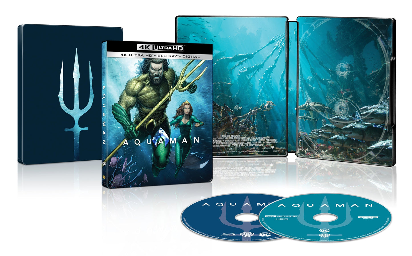 Aquaman 4K SteelBook (2018)(Exclusive)