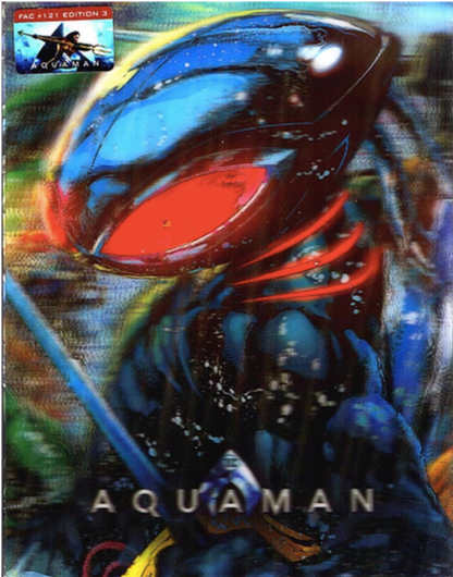 Aquaman Double Lenticular SteelBook (2018)(FAC#121)(Czech)