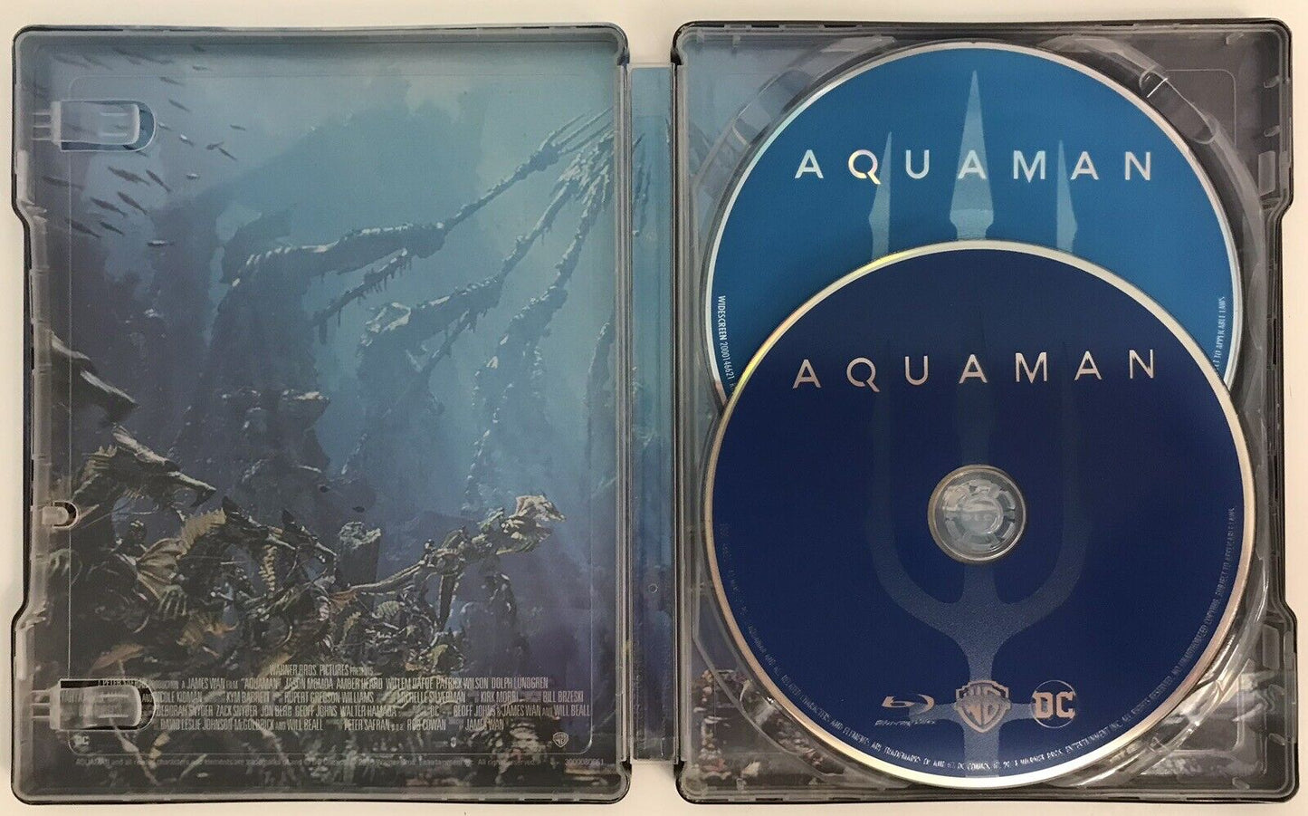 Aquaman SteelBook (BD/DVD + Digital Copy)(2018)(Exclusive)