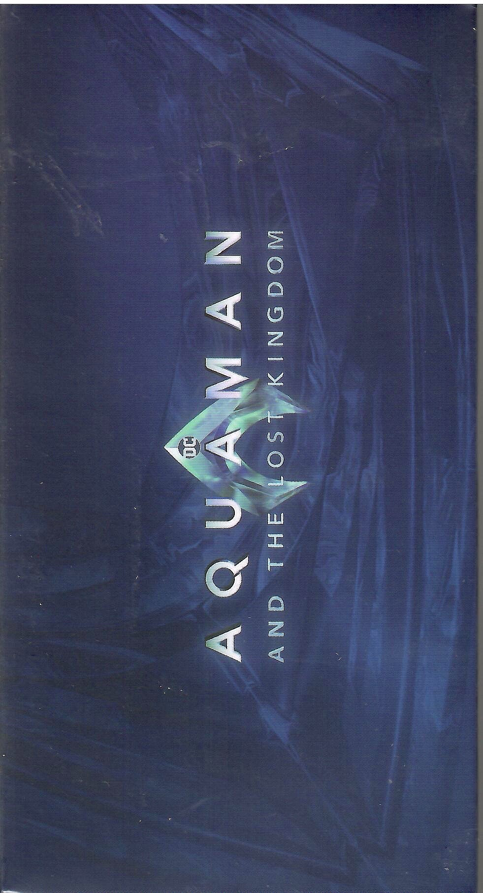 Aquaman and the Lost Kingdom 4K 1-Click SteelBook (ME#69)(Hong Kong)(EMPTY)(Slip Box)