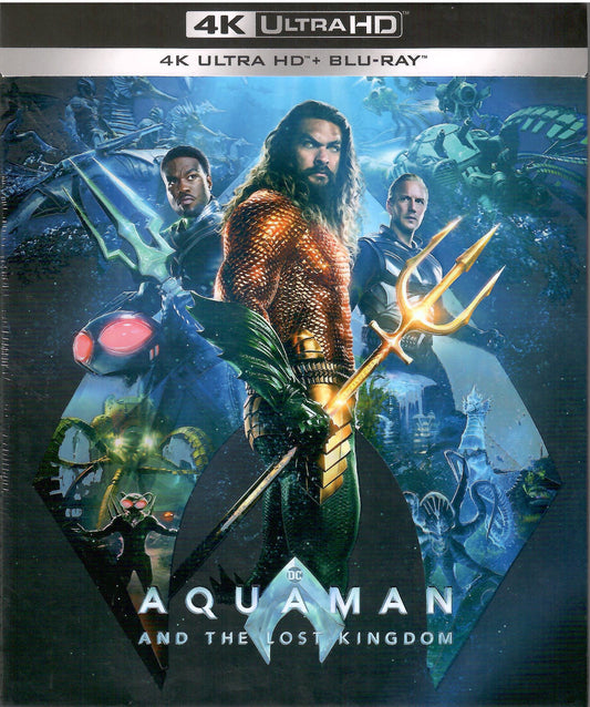 Aquaman: The Lost Kingdom 4K 1-Click SteelBook (ME#69)(Hong Kong)