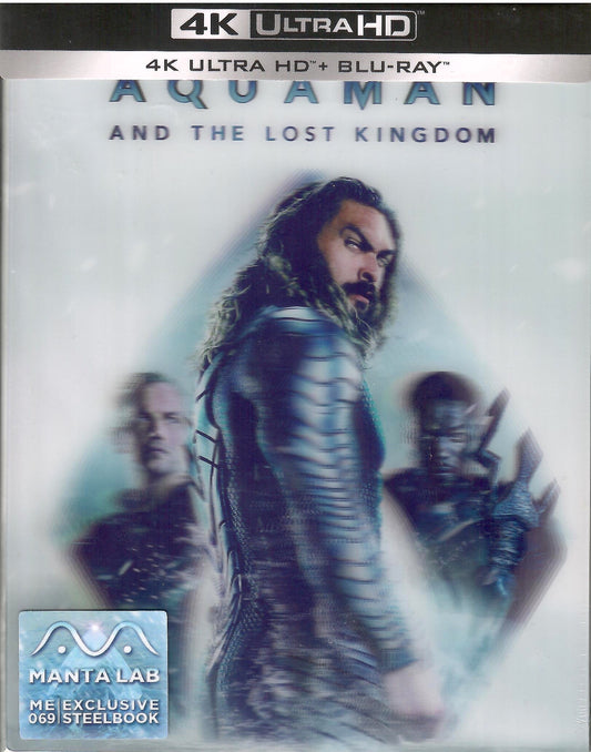 Aquaman: The Lost Kingdom 4K Double Lenticular B SteelBook (ME#69)(Hong Kong)