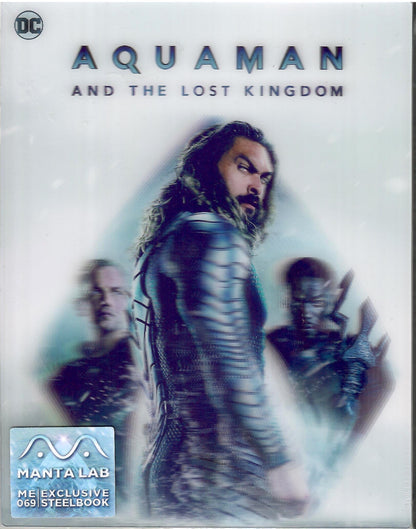 Aquaman: The Lost Kingdom 4K Double Lenticular B SteelBook (ME#69)(Hong Kong)