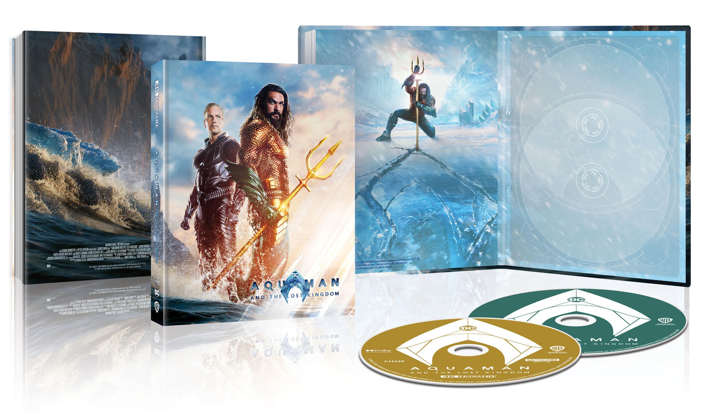 Aquaman: The Lost Kingdom 4K Lenticular DigiBook (Hong Kong)