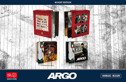 Argo 4K 1-Click SteelBook: Extended Cut (2012)(HDZeta Silver Label Series)(China)