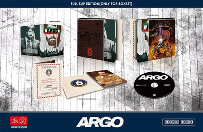 Argo 4K 1-Click SteelBook: Extended Cut (2012)(HDZeta Silver Label Series)(China)
