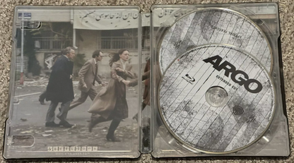 Argo 4K 1-Click SteelBook: Extended Cut (2012)(HDZeta Silver Label Series)(China)