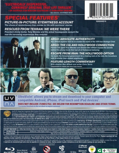 Argo SteelBook (2012)(Canada)