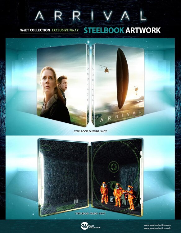 Arrival 4K Lenticular SteelBook (2016)(WCE#17)(Korea)