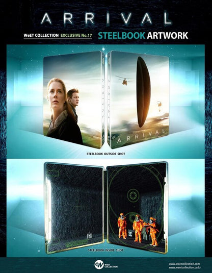 Arrival 4K Full Slip A1 SteelBook (2016)(WCE#17)(Korea)