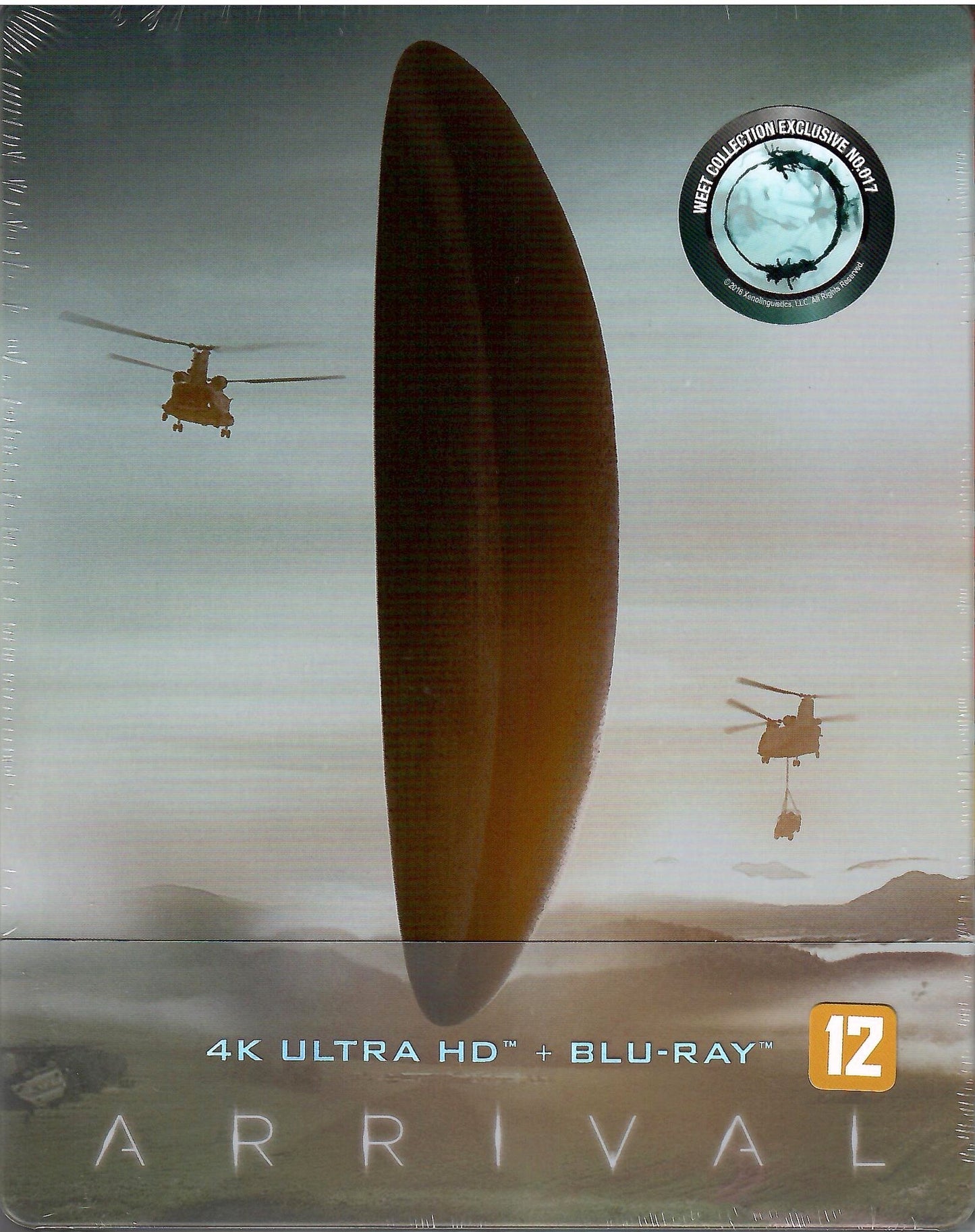 Arrival 4K 1/4 Slip SteelBook (2016)(WCE#17)(Korea)