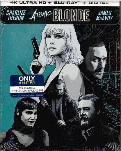 Atomic Blonde 4K SteelBook (Exclusive)