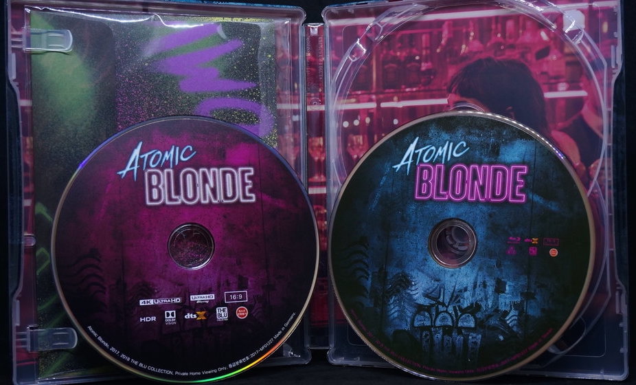 Atomic Blonde 4K Full Slip SteelBook (KE#069)(Korea)