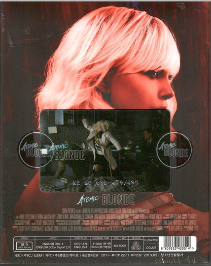 Atomic Blonde Lenticular SteelBook (KE#69)(Korea)