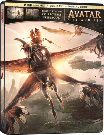 Avatar: Fire and Ash 4K SteelBook