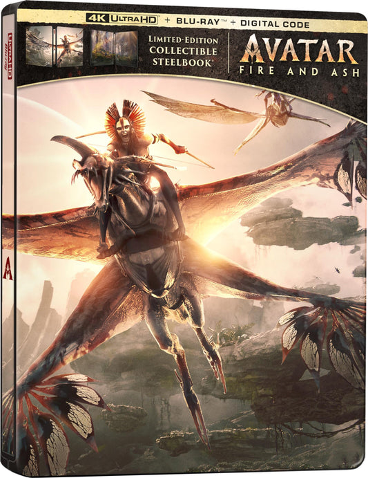Avatar: Fire and Ash 4K SteelBook