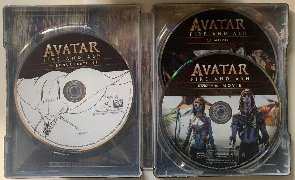 Avatar: Fire and Ash 4K SteelBook